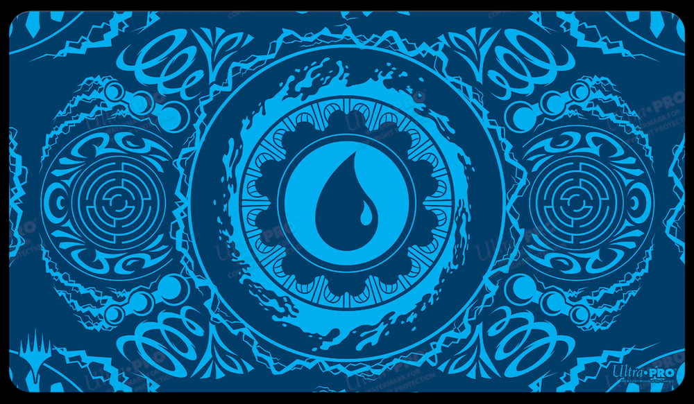 Ultra Pro - Mana 7 Island Standard Gaming Playmat for Magic: The Gathering