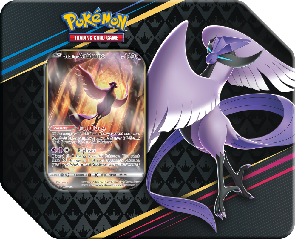 Pokemon TCG: Crown Zenith Tin [Galarian Articuno]