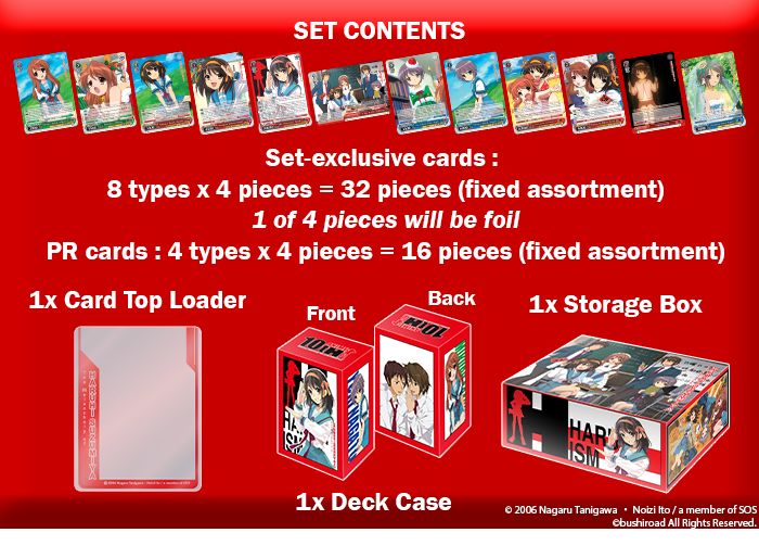 Weiss Schwarz: Melancholy of Haruhi Suzumiya Power Up Set