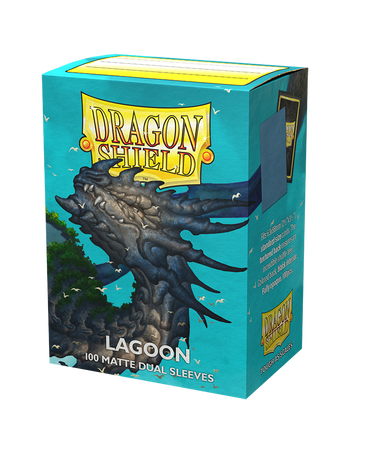 Dragon Shield - Standard Sized Dual Matte Sleeves - Lagoon (100ct)