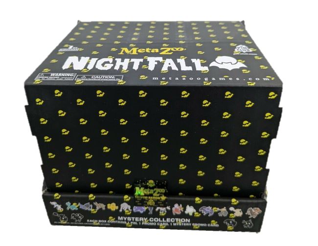 Metazoo - Nightfall Mystery Collection Limited Edition Pin & Promo Card (Sealed Case)