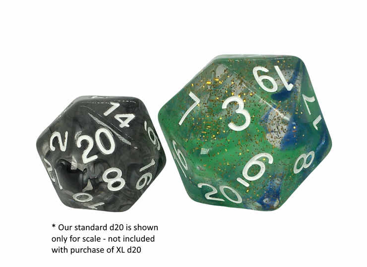 Diffusion Dice XLd20- Neptune's Treasure