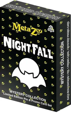 Metazoo - Nightfall Mystery Collection Limited Edition Pin & Promo Card Set