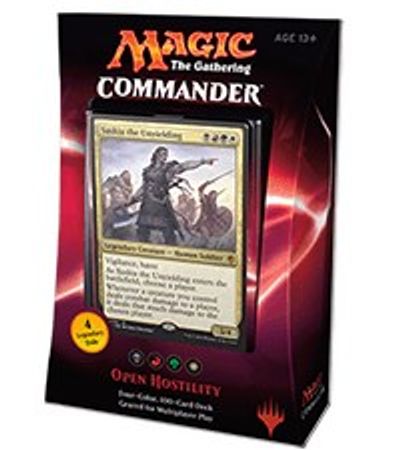 Magic: the Gathering - Commander 2016 Deck - Open Hostility (BRGW) (Japanese)
