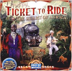 Ticket to Ride Map Collection: Volume 3 – The Heart of Africa