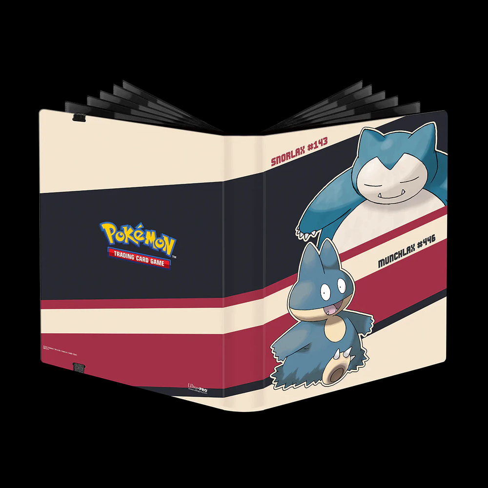 Snorlax and Munchlax 9-Pocket PRO-Binder for Pokmon Snorlax and Munchlax 9-Pocket PRO-Binder for Pokmon