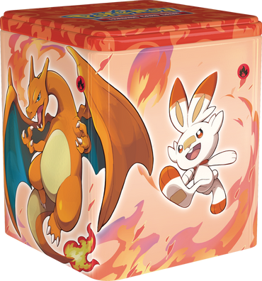 Pokemon TCG - Stacking Tins (Fighting, Dark, and Fire)