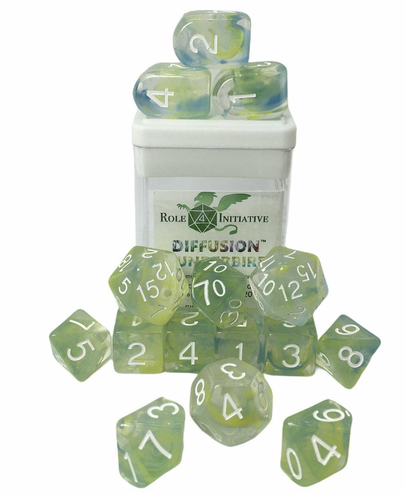 Set of 15 Dice: Diffusion Thunderbird w/ Arch'd4