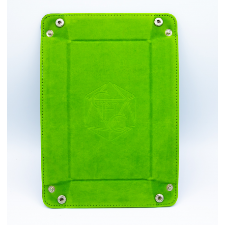 Critical Hit Collectibles: Rectangle Dice Tray - Light Green