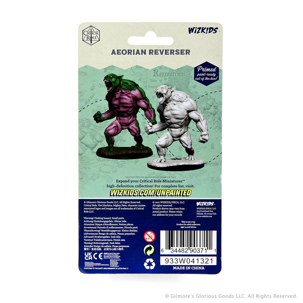 Critical Role Unpainted Miniatures: Aeorian Reverser