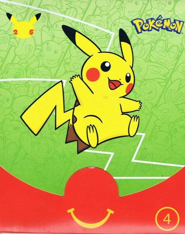 McDonalds’ Pokémon 25th Anniversary Trading Card Game