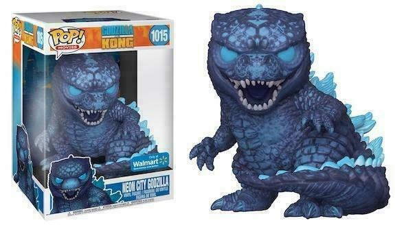 Funko POP! GODZILLA VS KONG: NEON GODZILLA 10-INCH #1015 (WALMART EXCL
