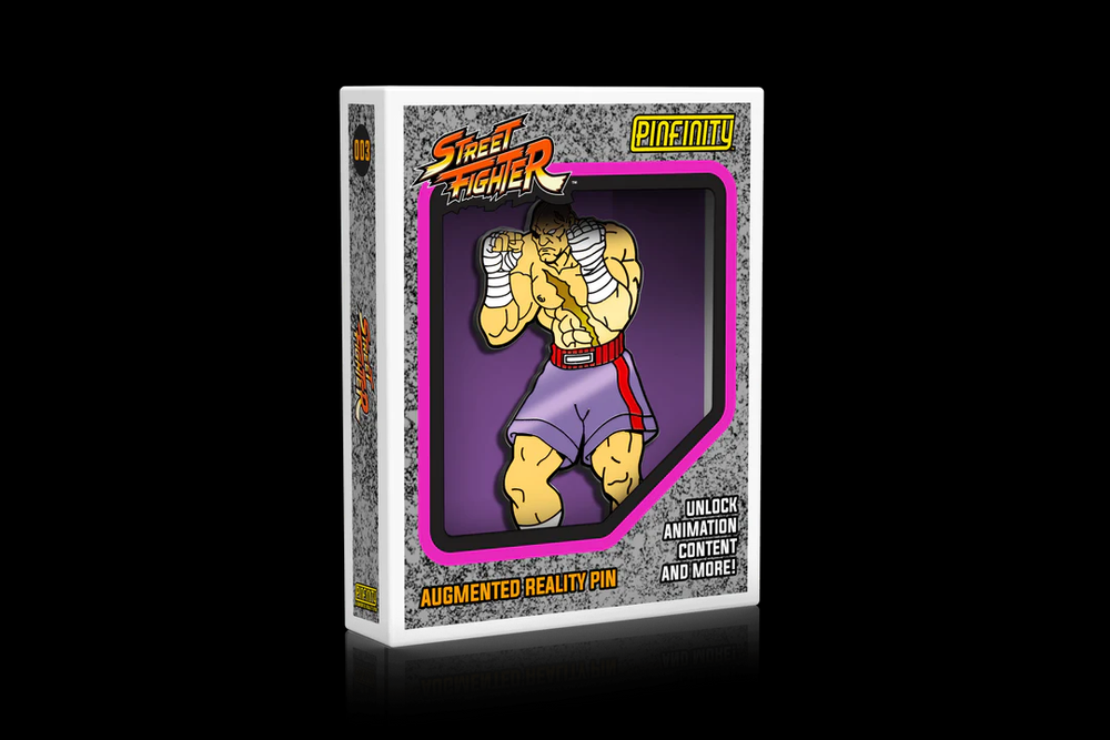 Pinfinity AR Pins: Street Fighter - Sagat