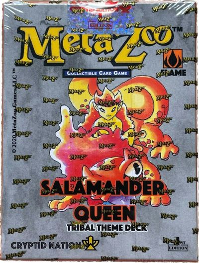 MetaZoo - Salamander Queen 1stED Tribal Theme Deck