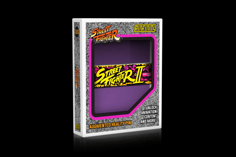 Pinfinity AR Pins: Street Fighter - SF II Arcade Marquee