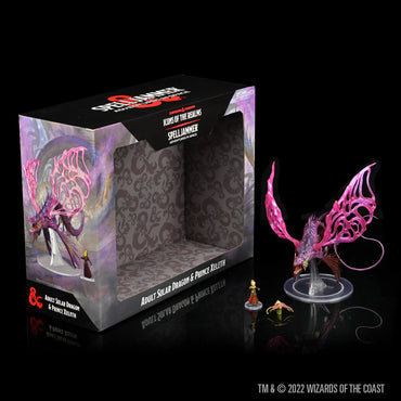 D&D Icons of the Realms - Spelljammer: Adventures in Space - Adult Solar Dragon & Prince Xeleth