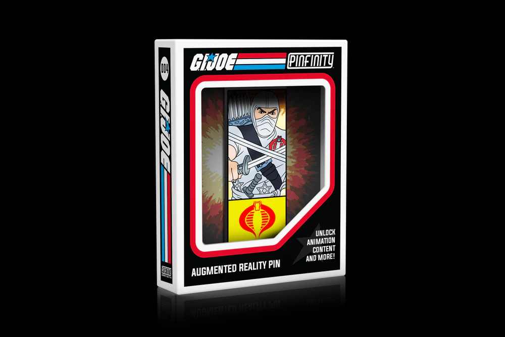 Pinfinity AR Pins: G.I. Joe - Storm Shadow File Card AR Pin