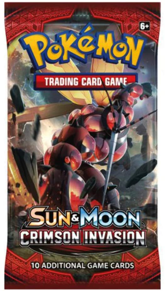 Pokemon Sun and Moon Crimson Invasion Booster Pack