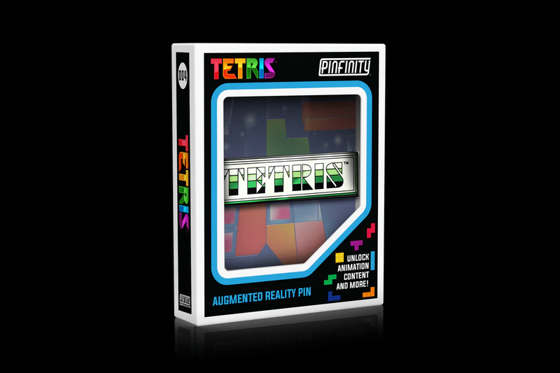 Pinfinity AR Pins: Tetris - Iconic Logo (Limited Edition)