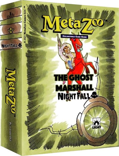 MetaZoo - Nightfall Tribal Theme Deck: The Ghost Marshall - First Edition