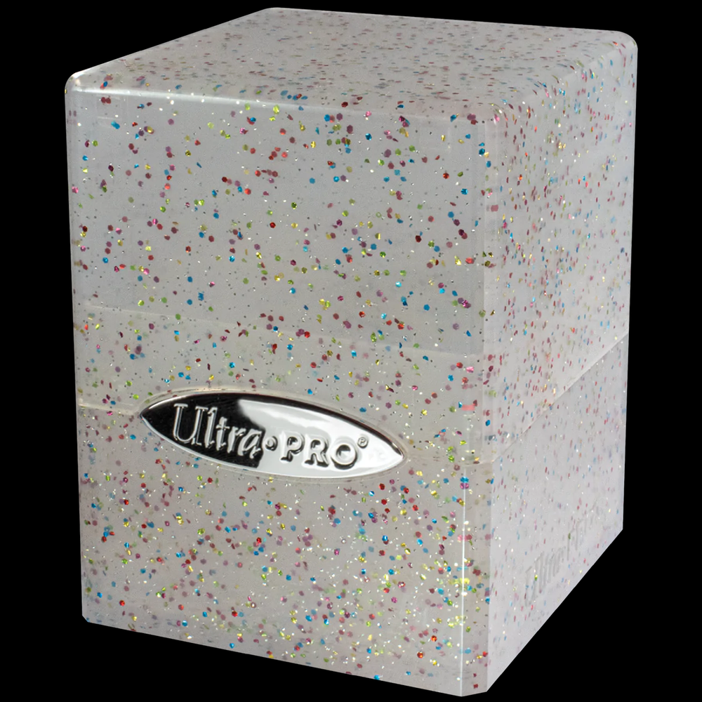 Ultra Pro - Satin Cube Deck Box: Glitter Satin Cube