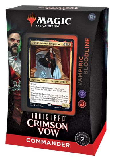 Magic: the Gathering - Innistrad: Crimson Vow Commander Deck - Vampiric Bloodline
