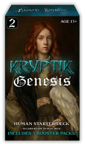 Kryptik TCG - Genesis Wave 2 Starter Deck: Human