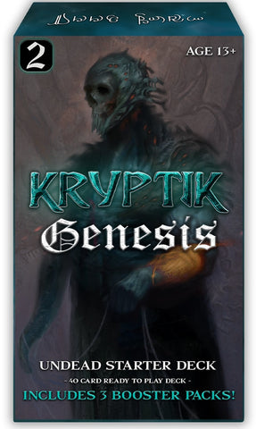 Kryptik TCG - Genesis Wave 2 Starter Deck: Undead