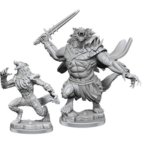 Magic: the Gathering Unpainted Miniatures - Arlinn Kord & Tovolar