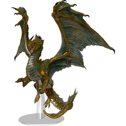 Dungeons & Dragons: Icons of the Realms - Adult Bronze Dragon Prepainted Figure