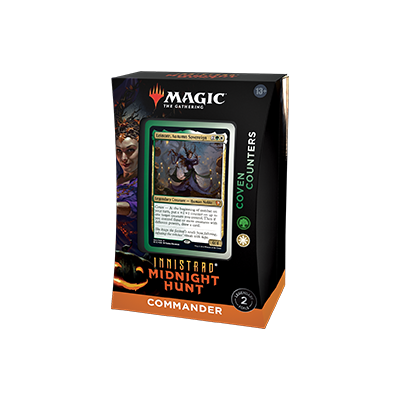 Magic The Gathering: COMMANDER DECKS INNISTRAD: MIDNIGHT HUNT: COVEN COUNTERS