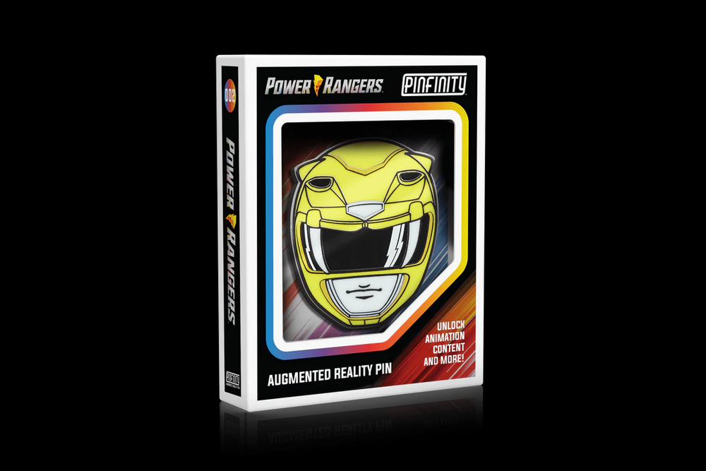 Pinfinity AR Pins: Power Rangers - Yellow Ranger
